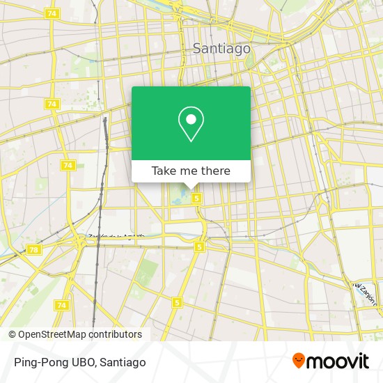 Ping-Pong UBO map