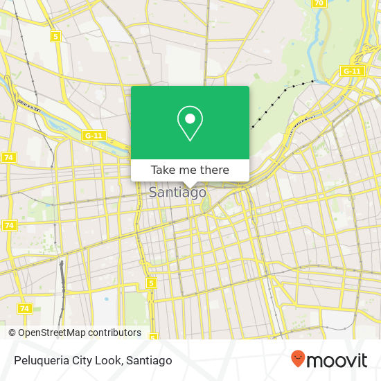 Peluqueria City Look map