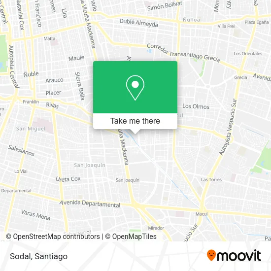Sodal map