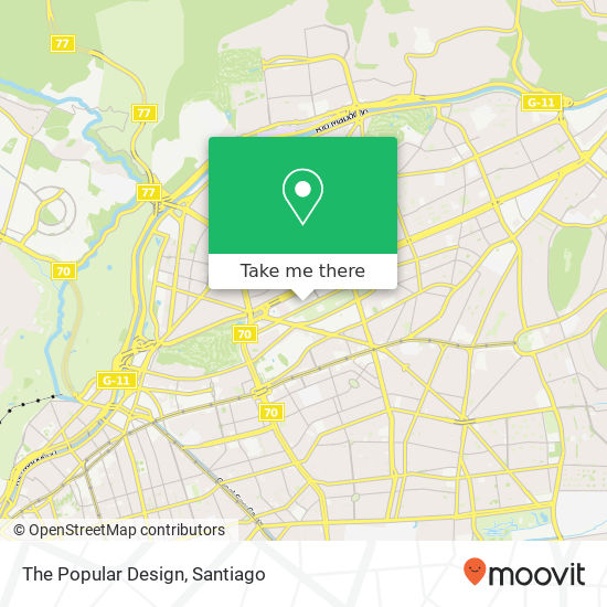 The Popular Design map