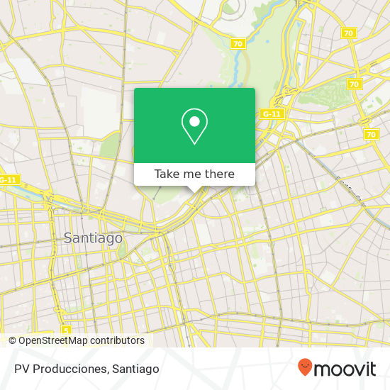 PV Producciones map