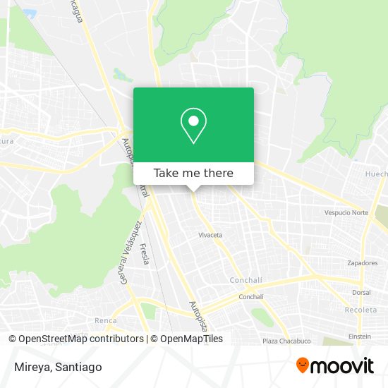 Mireya map