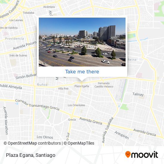 Mapa de Plaza Egana