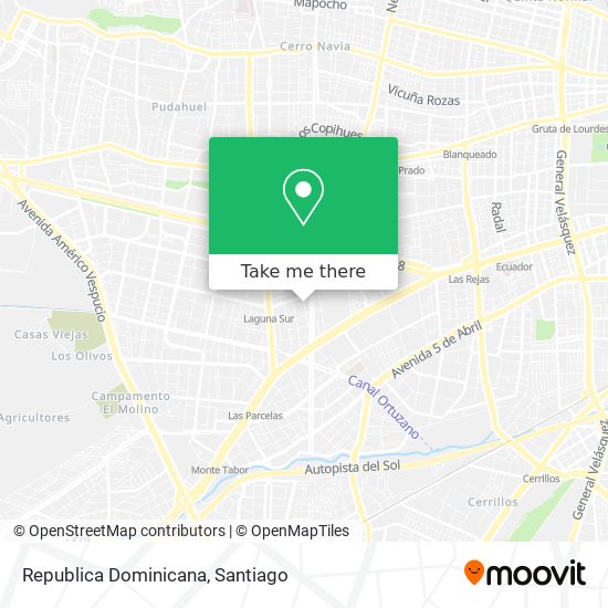 Mapa de Republica Dominicana