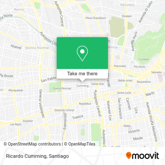 Ricardo Cumming map