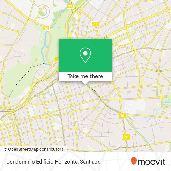 Condominio Edificio Horizonte map