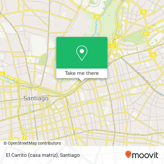 El Carrito (casa matriz) map