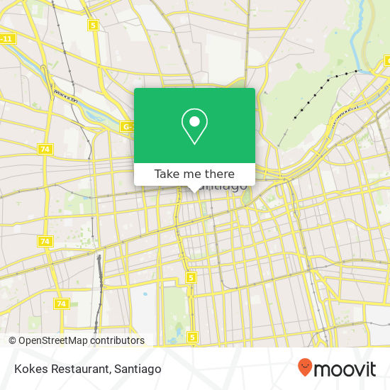 Kokes Restaurant map