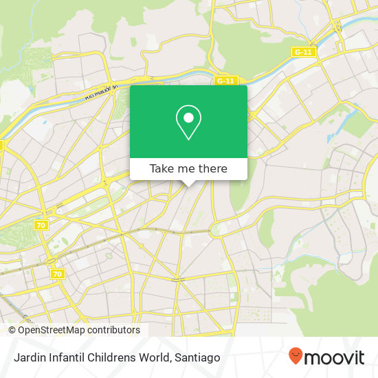 Jardin Infantil Childrens World map