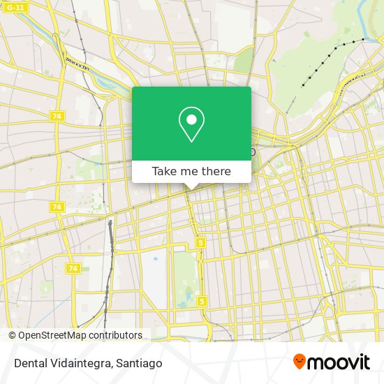 Dental Vidaintegra map