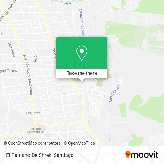 El Pantano De Shrek map