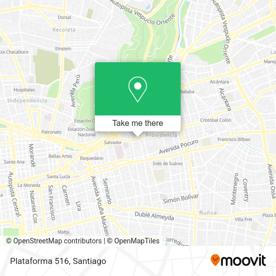 Plataforma 516 map