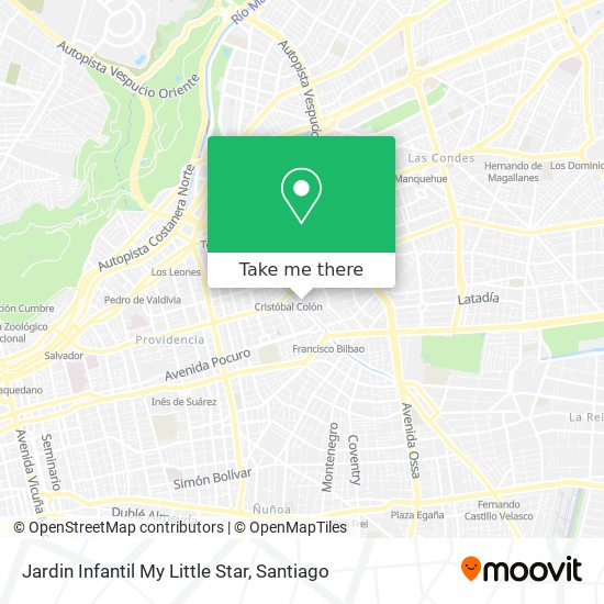 Jardin Infantil My Little Star map