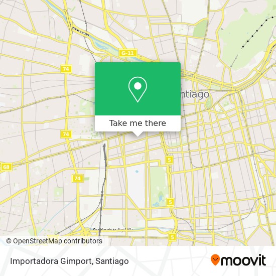 Importadora Gimport map