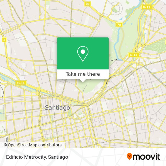 Edificio Metrocity map