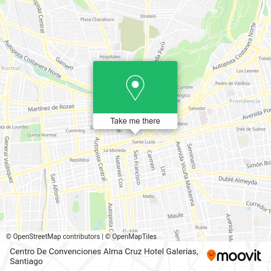 Centro De Convenciones Alma Cruz Hotel Galerias map