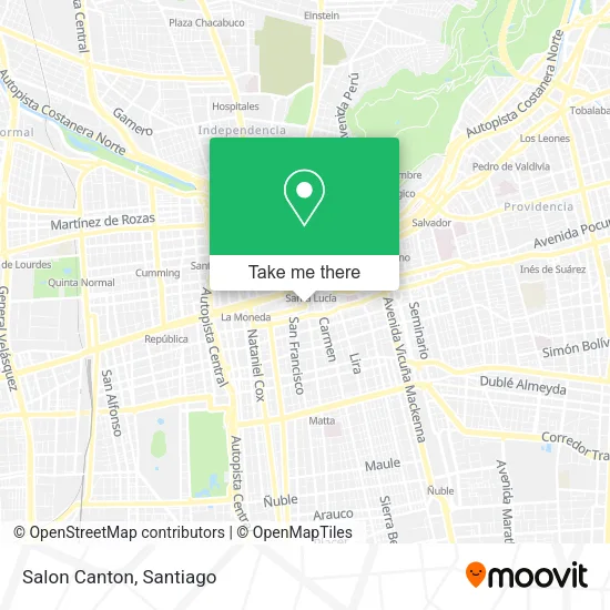 Salon Canton map