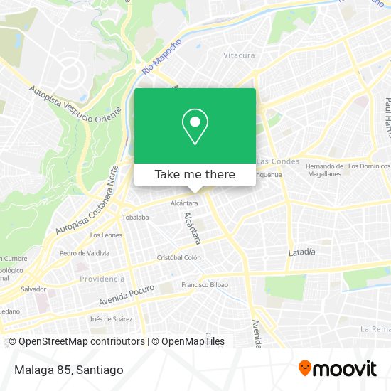 Malaga 85 map