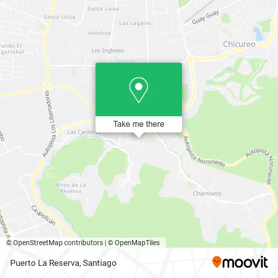 Puerto La Reserva map