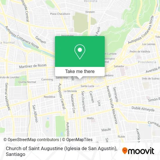 Church of Saint Augustine (Iglesia de San Agustín) map