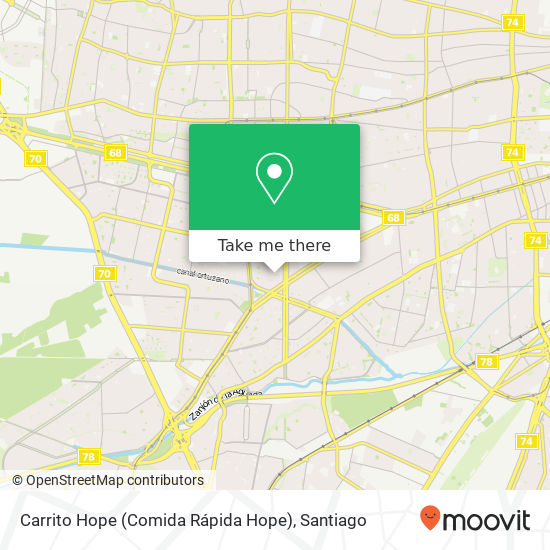 Carrito Hope (Comida Rápida Hope) map