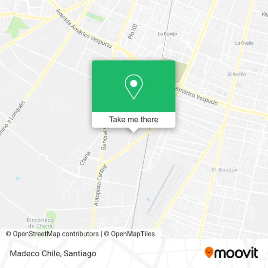 Madeco Chile map