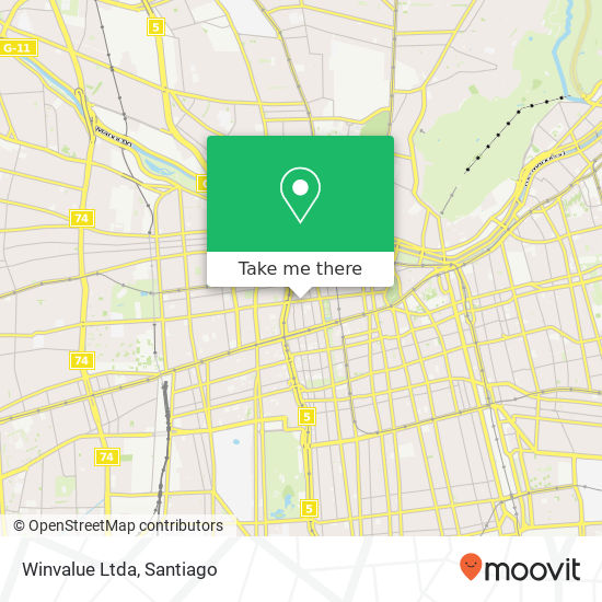 Mapa de Winvalue Ltda