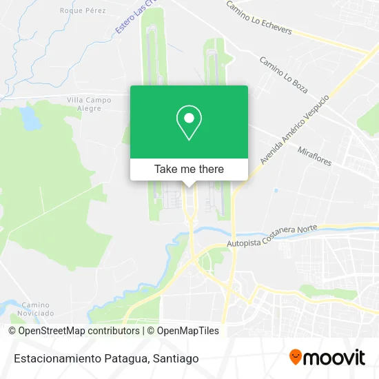 Estacionamiento Patagua map