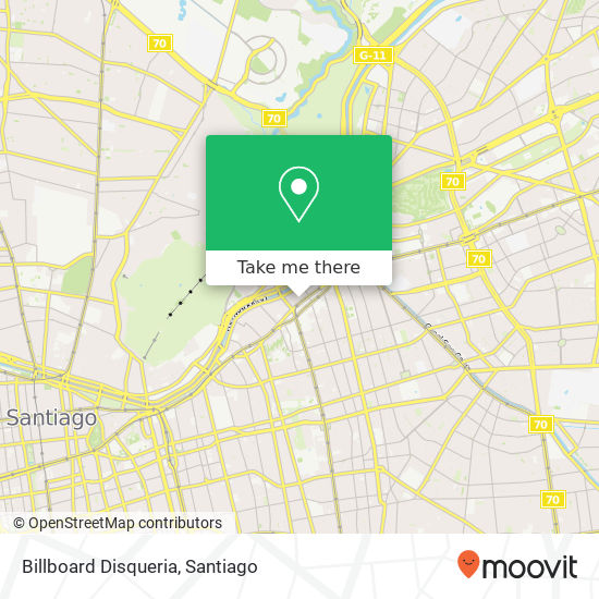 Billboard Disqueria map