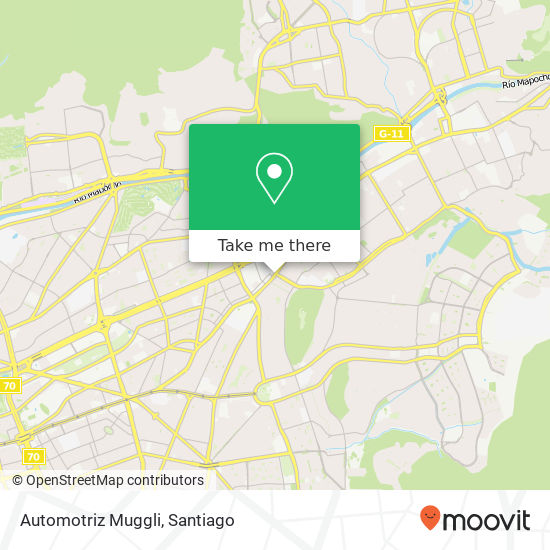 Automotriz Muggli map