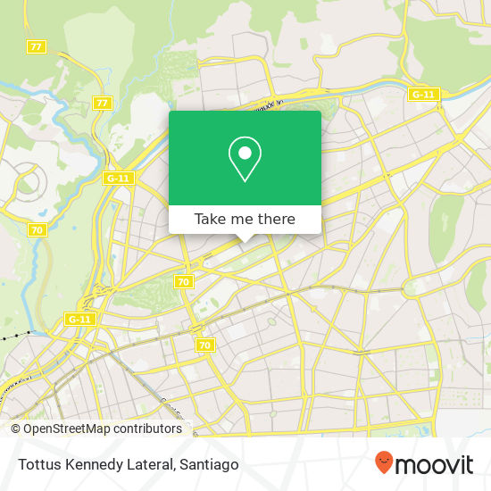 Tottus Kennedy Lateral map