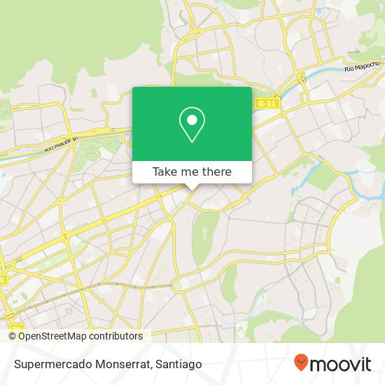 Supermercado Monserrat map