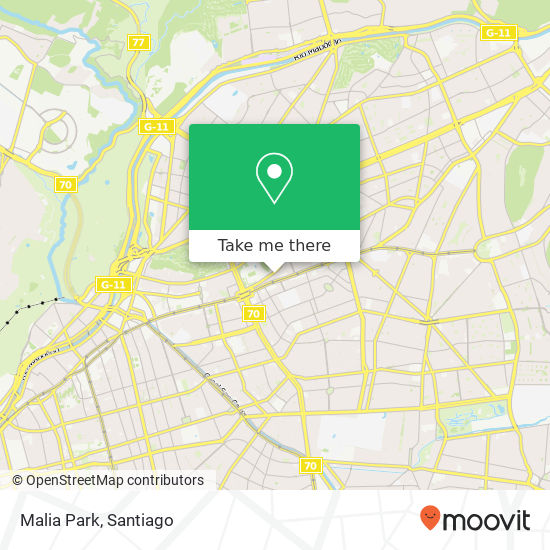 Malia Park map