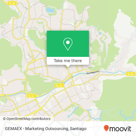 GEMAEX -  Marketing Outsourcing map