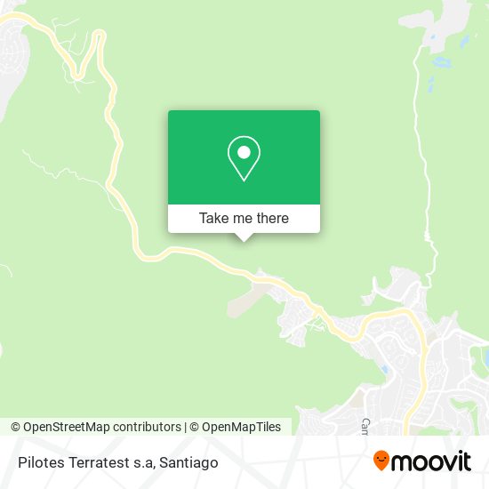 Pilotes Terratest s.a map
