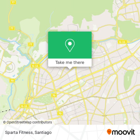 Sparta Fitness map