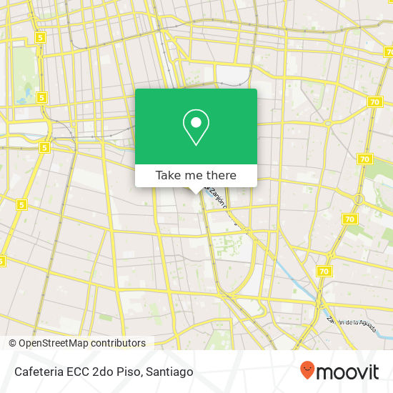 Cafeteria ECC 2do Piso map