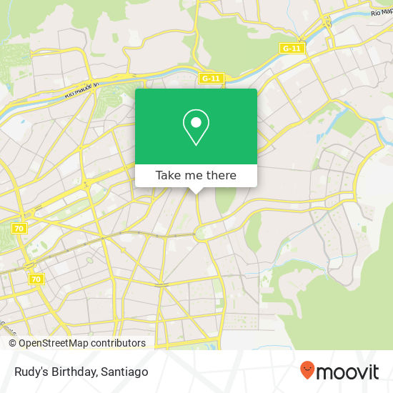 Rudy's Birthday map