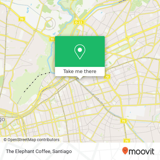 Mapa de The Elephant Coffee