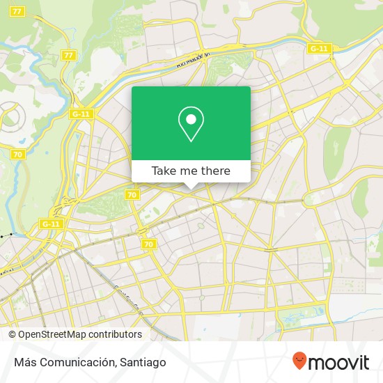 Más Comunicación map