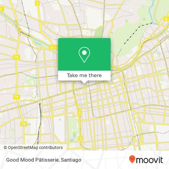 Mapa de Good Mood Pâtisserie