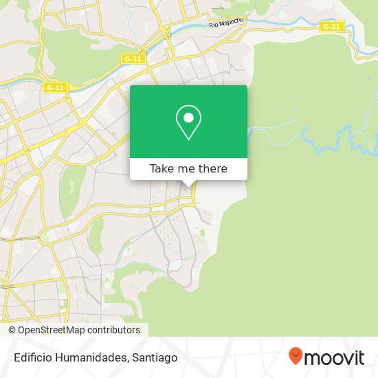 Edificio Humanidades map