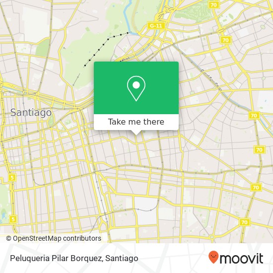 Peluqueria Pilar Borquez map