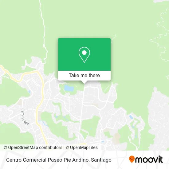 Centro Comercial Paseo Pie Andino map