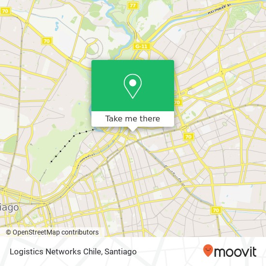 Logistics Networks Chile map