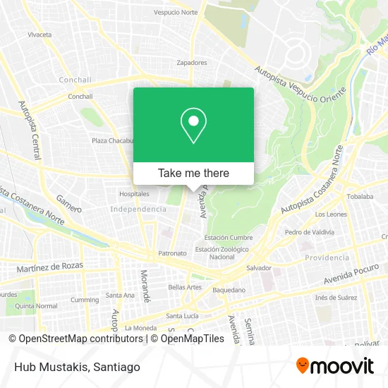 Hub Mustakis map