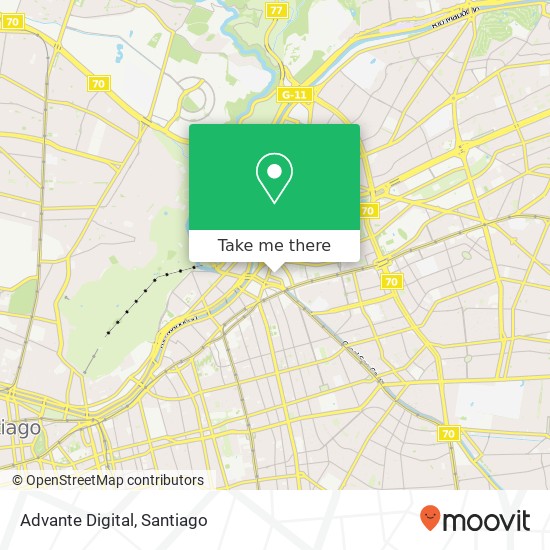 Mapa de Advante Digital