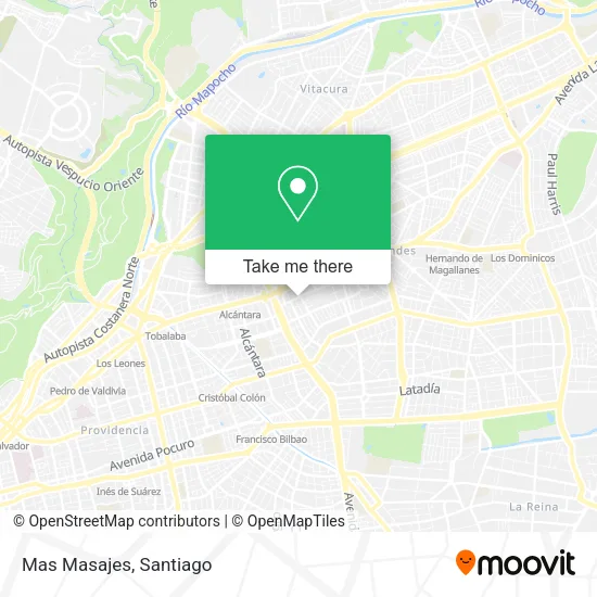 Mas Masajes map