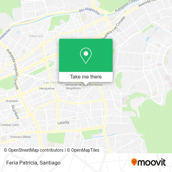 Feria Patricia map