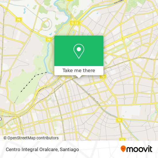 Centro Integral Oralcare map